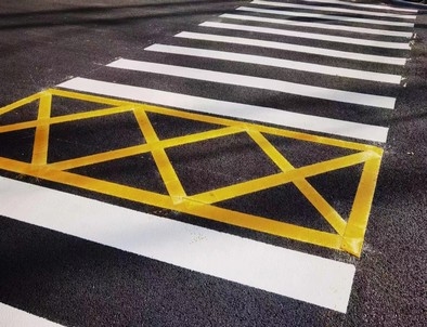 渭南渭南园区交通标线施工