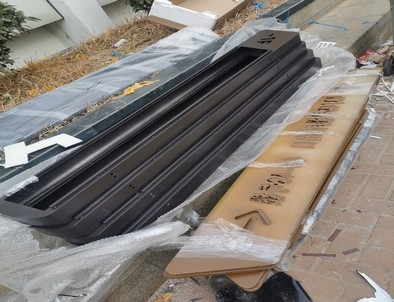 渭南渭南停车场不锈钢灯箱